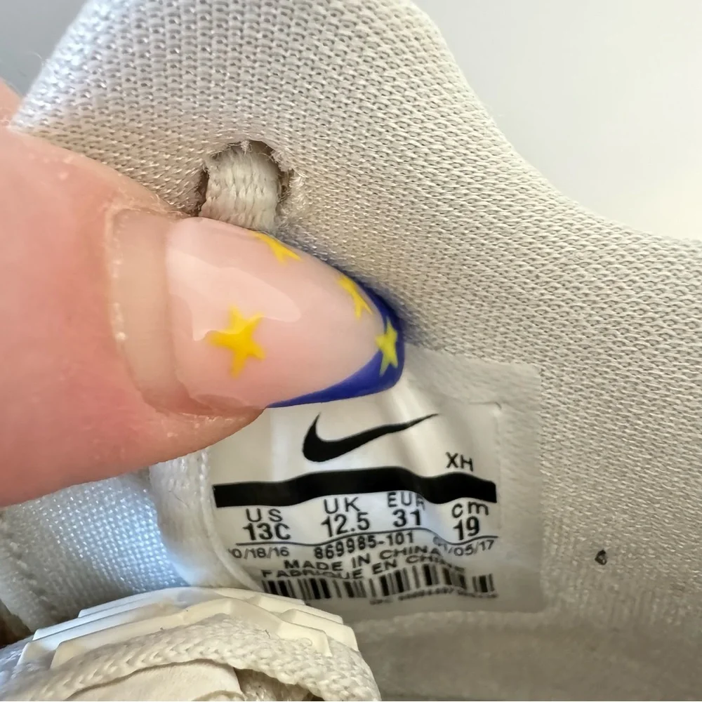 Nike Kyrie 3 Ivory white bone high top basketball sneakers shoes - Picture 9 of 9